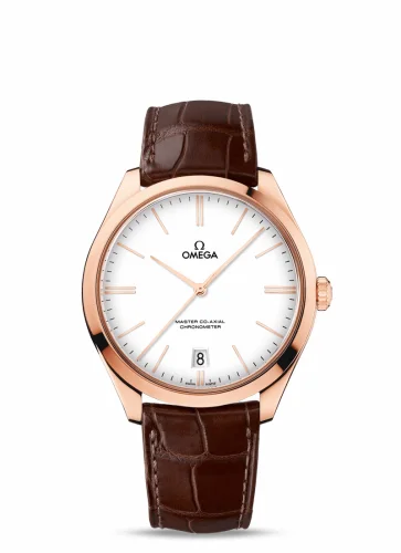 Omega De Ville Trésor Master Co-Axial Sedna Gold / White Enamel 432.53.40.21.04.001 (43253402104001)